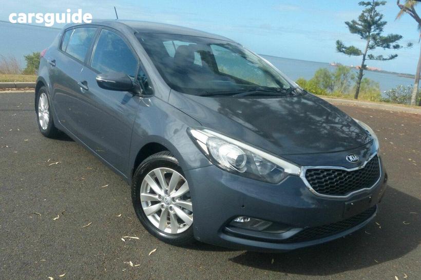 Blue 2015 Kia Cerato Hatchback S Premium
