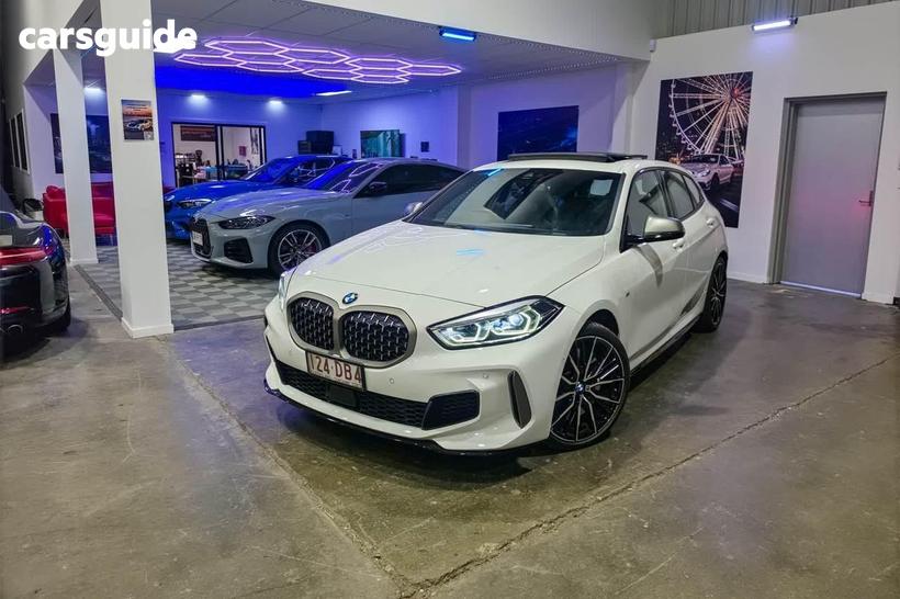 White 2021 BMW M135I Hatchback Xdrive
