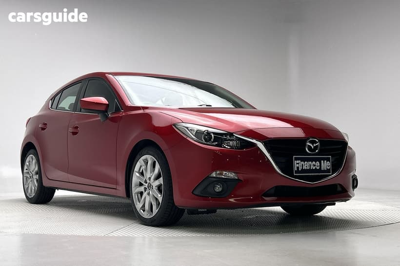 Red 2016 Mazda 3 Hatchback Sp25