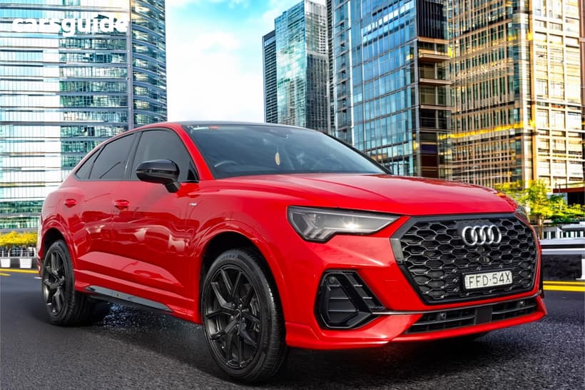 Red 2022 Audi Q3 Sportback 35 Tfsi S Line