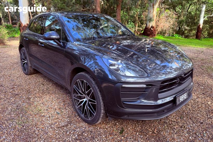 Grey 2021 Porsche Macan SUV