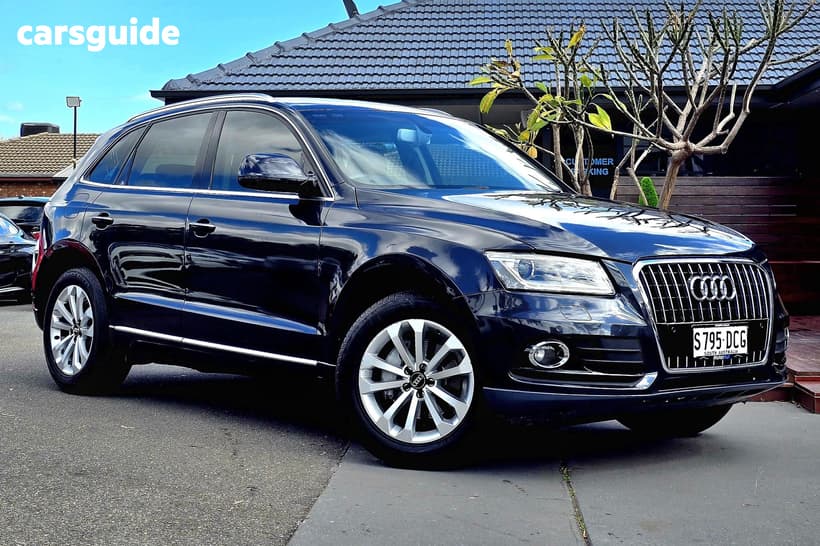 Blue 2015 Audi Q5 Wagon 2.0 Tfsi Quattro