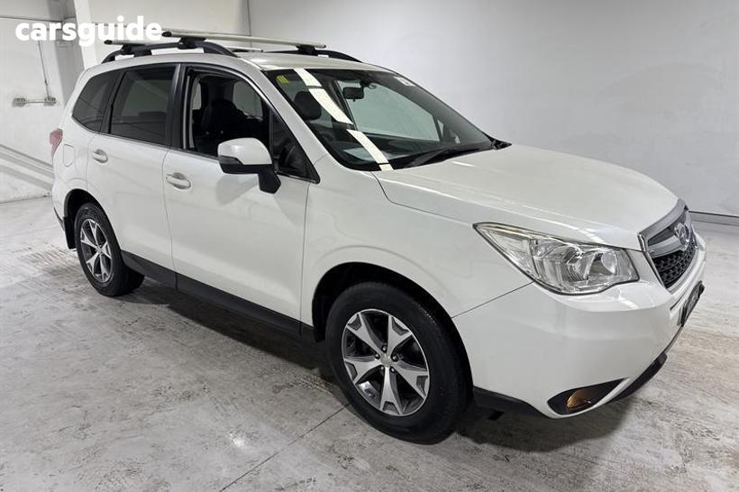White 2015 Subaru Forester Wagon 2.5I-L