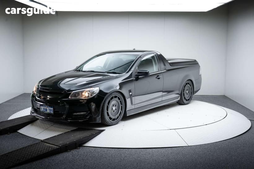 Black 2015 Holden UTE Utility Ss