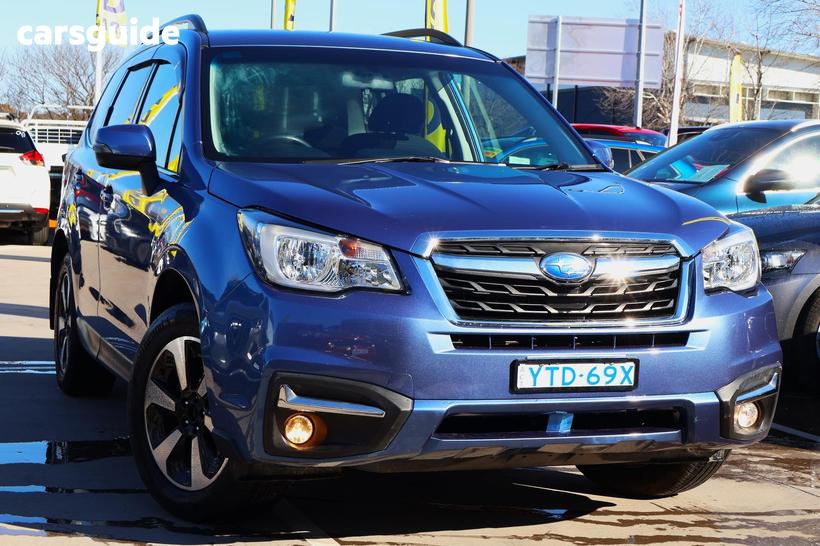 Blue 2018 Subaru Forester Wagon 2.5I-L (Awd)