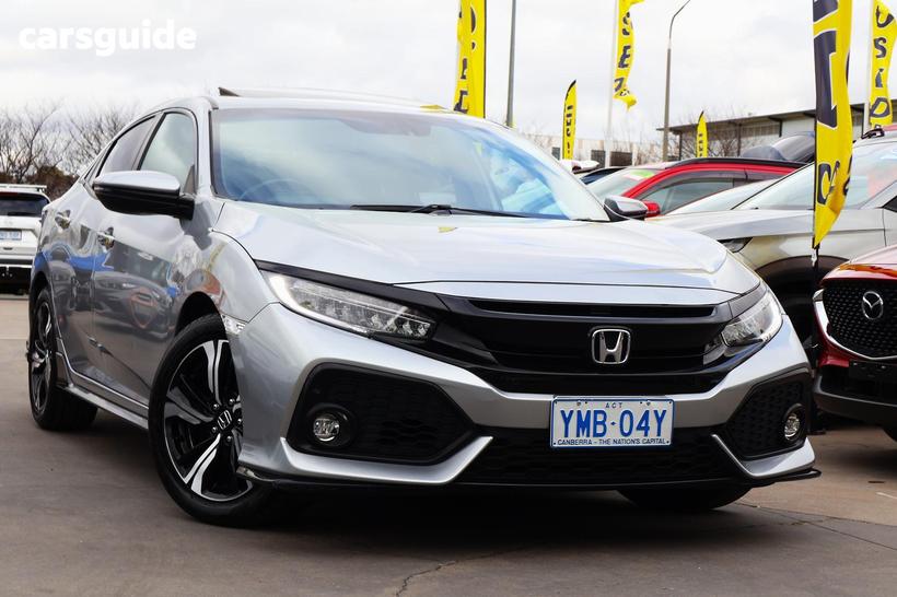 Silver 2017 Honda Civic Hatchback Rs
