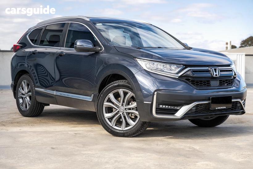 Blue 2022 Honda CR-V Wagon Vti Lx (Awd) 5 Seats