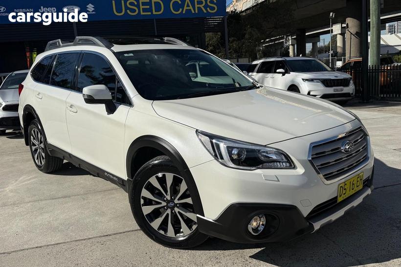 White 2016 Subaru Outback Wagon 2.0D Premium