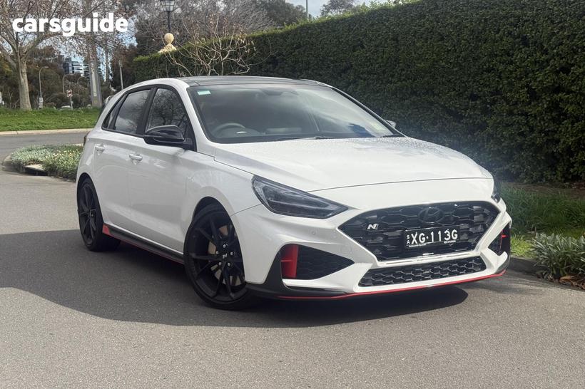 White 2026 Hyundai I30 Hatchback N Premium