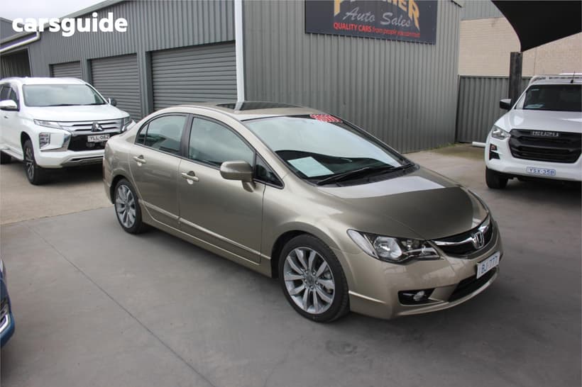 Gold 2009 Honda Civic Sedan Sport