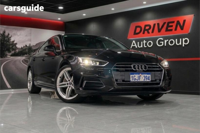 Black 2017 Audi A5 Hatchback Sportback 2.0 Tfsi Quattro