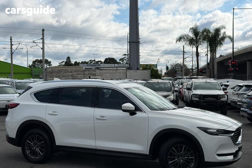White 2021 Mazda CX-8 Wagon Sport (Awd)