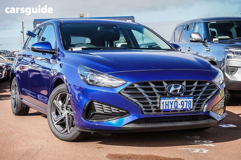 Blue 2023 Hyundai I30 Hatchback Elite