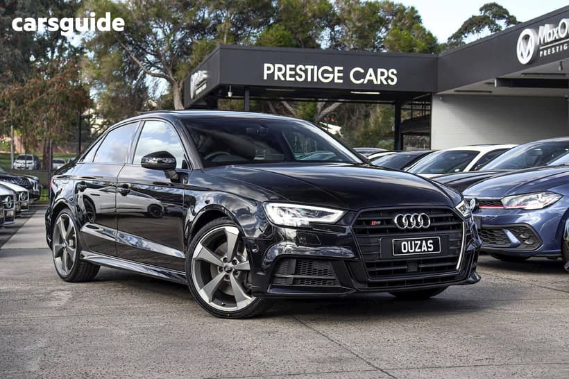 Black 2018 Audi S3 Sedan 2.0 Tfsi Quattro Black Edition