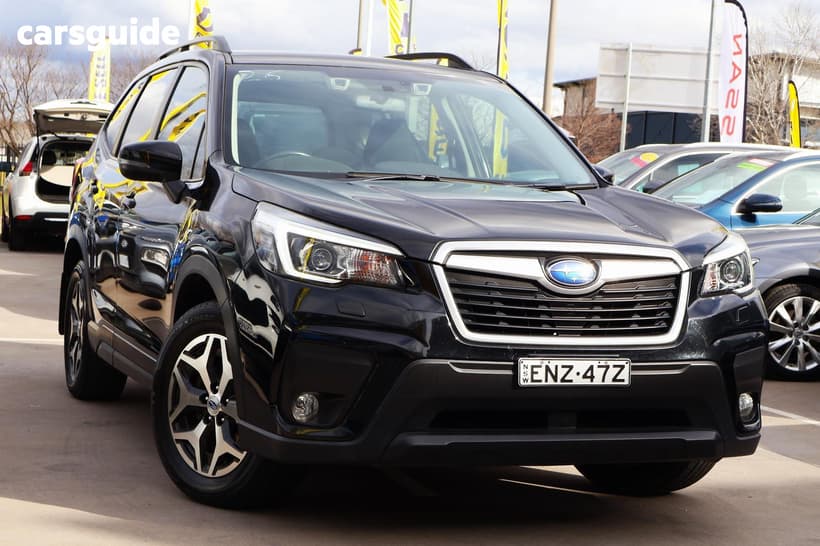 Black 2018 Subaru Forester Wagon 2.5I (Awd)
