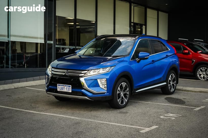 Blue 2018 Mitsubishi Eclipse Cross Wagon Exceed (Awd)