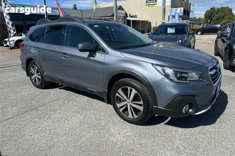 Grey 2018 Subaru Outback Wagon 2.5I Premium