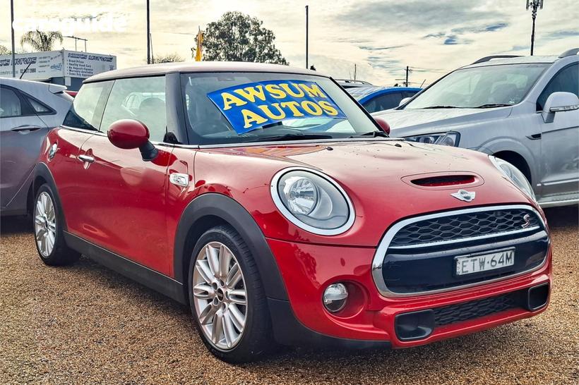 Red 2015 Mini Hatch Hatch COOPER S F