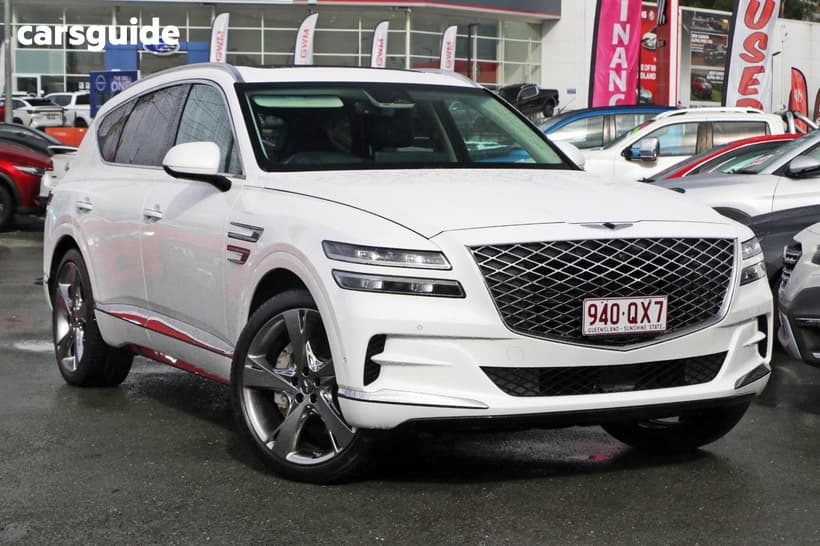 White 2022 Genesis GV80 Wagon 3.5T Awd 7 Seat