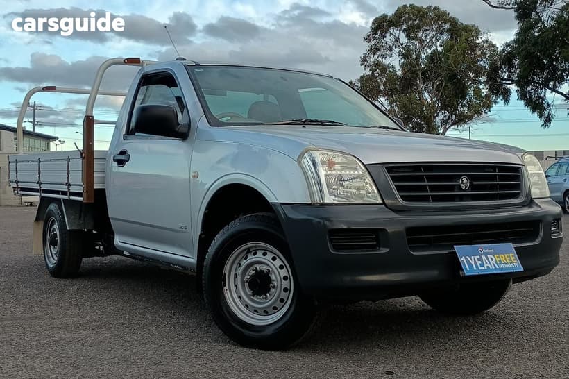 Silver 2006 Holden Rodeo Cab Chassis Dx