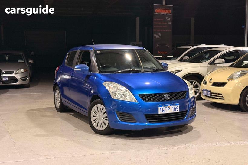 Blue 2011 Suzuki Swift Hatchback Gl