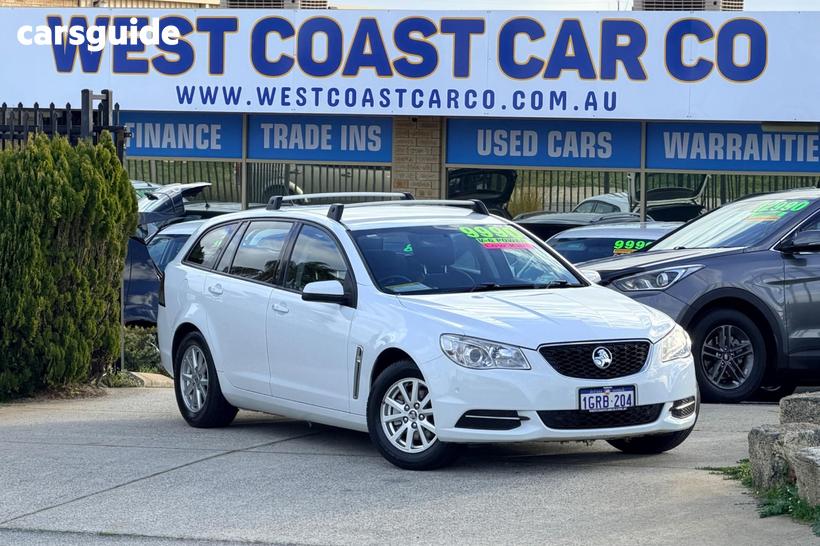 White 2014 Holden Commodore Sportswagon Evoke