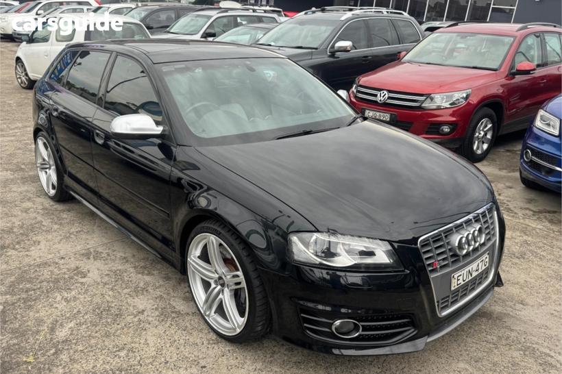 Black 2011 Audi S3 Hatchback Sportback