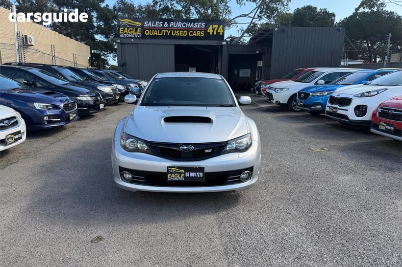 Silver 2009 Subaru Impreza Hatchback Wrx Sti