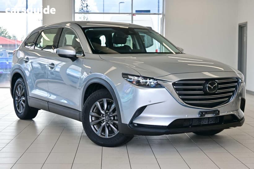 Silver 2023 Mazda CX-9 Wagon Touring (Fwd)