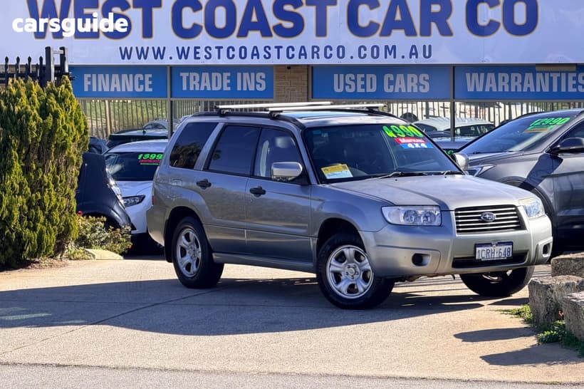 Silver 2007 Subaru Forester SUV X MY08