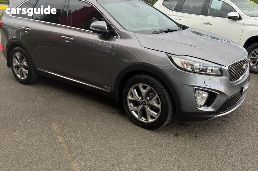 Grey 2016 Kia Sorento Wagon Platinum (4X4)