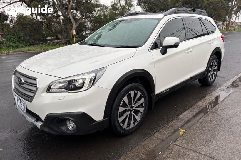White 2017 Subaru Outback Wagon 2.0D Premium