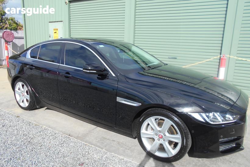 Black 2015 Jaguar XE Sedan 20T Prestige