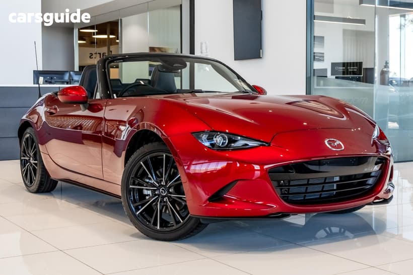 Red 2026 Mazda MX-5 Convertible G20 Roadster Gt
