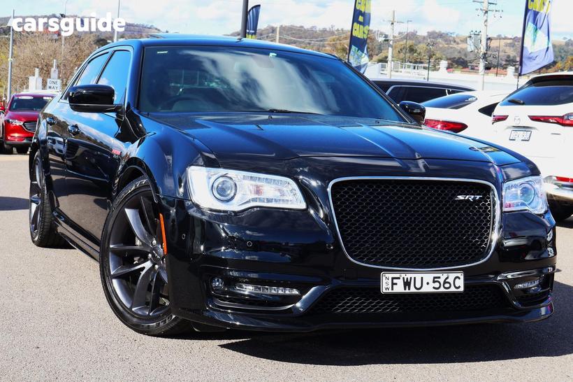 Black 2019 Chrysler 300 Sedan Srt Core