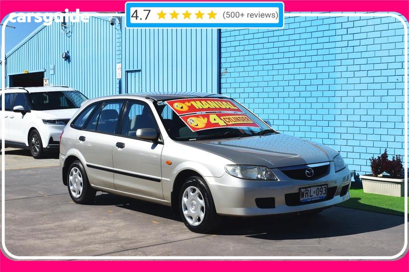 Silver 2001 Mazda 323 Hatchback Astina