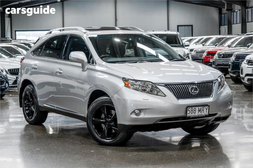 Silver 2009 Lexus RX350 Wagon Prestige