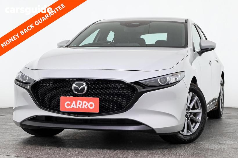 Grey 2024 Mazda 3 Hatchback G20 Pure