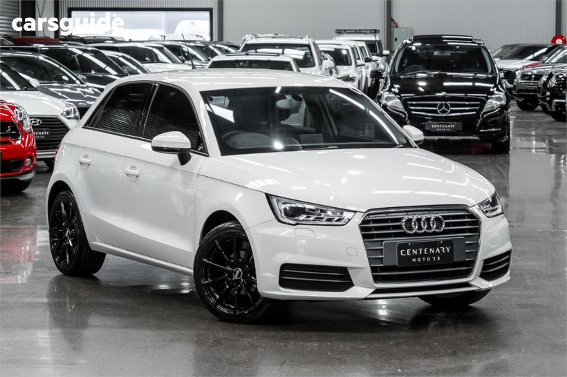 White 2016 Audi A1 Hatchback Sportback 1.0 Tfsi