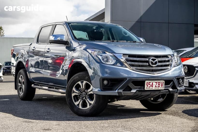 Blue 2019 Mazda BT-50 Dual Cab Utility Xtr (4X4) (5Yr)