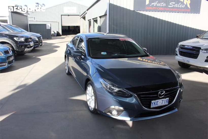 Blue 2015 Mazda 3 Sedan Sp25