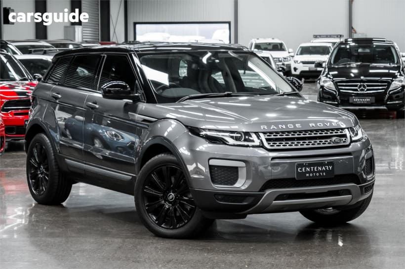 Grey 2016 Land Rover Range Rover Evoque SUV TD4 180 SE 4X4