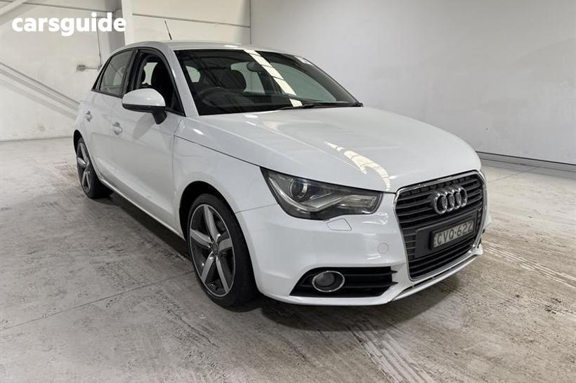 White 2014 Audi A1 Hatchback Sportback 1.4 Tfsi Ambition