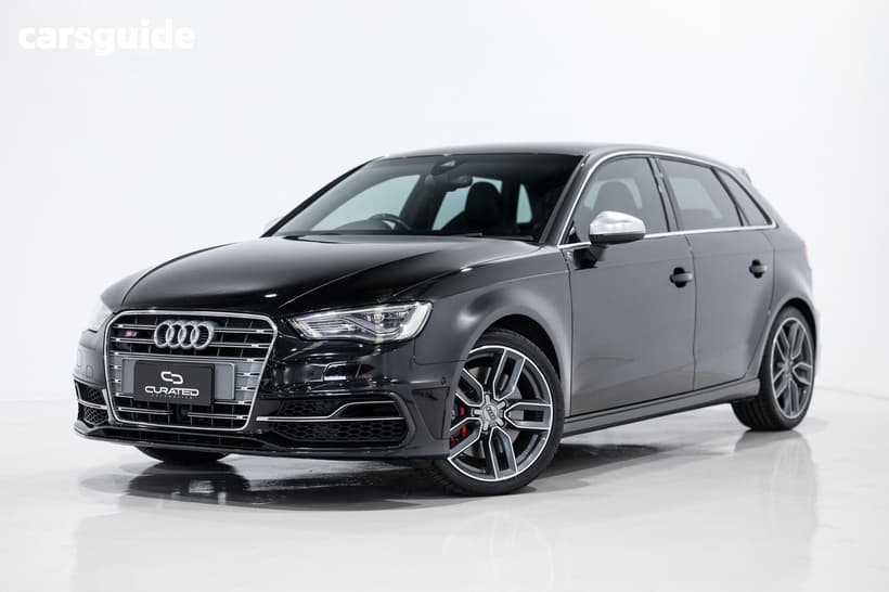 Black 2014 Audi S3 Hatchback Sportback 2.0 Tfsi Quattro