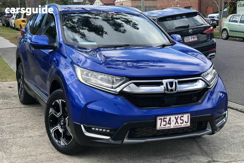 Blue 2017 Honda CR-V Wagon Vti-Lx (Awd)