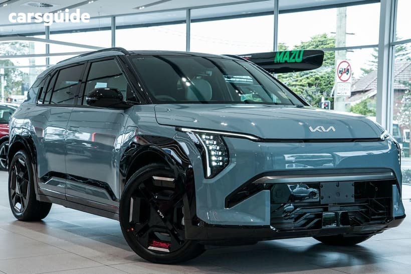 Blue 2026 Kia Ev3 Wagon Gt-Line Fwd Lr