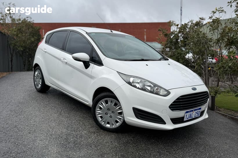 White 2014 Ford Fiesta Hatchback Ambiente