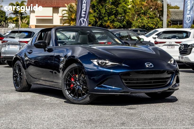 Blue 2026 Mazda MX-5 Convertible G20 Roadster Gt Rs