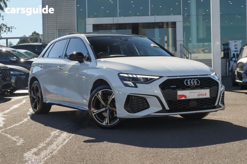 White 2023 Audi A3 Sportback 40 Tfsi Quattro
