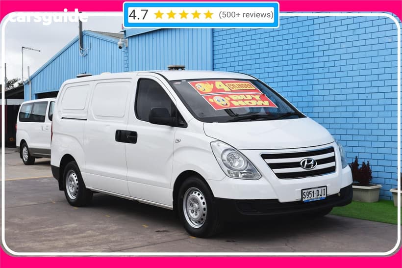 White 2017 Hyundai Iload Van 3S Twin Swing